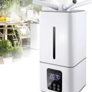Commercial Industrial Humidifier,15L Cool Mist Diffuser With 3-Level Adjustment & Timer Function,1350Ml/h Air,for Supermarkets