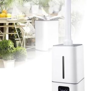 Commercial Industrial Humidifier,15L Cool Mist Diffuser With 3-Level Adjustment & Timer Function,1350Ml/h Air,for Supermarkets