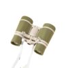 Compact Binoculars, Jungle Binoculars Magnifying Glass Portable Children Magnification Toy Shockproof Telescope for Birthday Hiking Presents(Green)