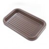 Compact PP Plastic Drawer Organizer Tray with Dividers for Small Items, 7.9 x 5.5 x 2.0 Inches