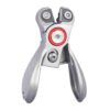 Compact Sliding-Lock Fishing Line Cutter Scissors, Stainless Steel Braided Line Trimming Tool for Saltwater Anglers & Fly Tying Fishing Nippers Fly Tying Scissors