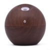 Compact USB Aromatherapy Humidifier 130ml with Essential Oil Diffuser and Colorful LED Lights for Car and Interior Provides Moisturizing Mist and Ambient Lighting