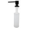 Compatible with Metal Square Pump Countertop with 350ml Refillable Bottle for Kitchen Sink