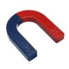 Compatible with U Shaped Horseshoe Magnet Red Blue Painted Pole Physics Experiment Teaching 60mm