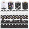 Composition Notebook Bulletin Board Borders Include 4 Patterns, 49ft/Roll