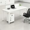 Computer Desk Modern Simple Cable Management Stable & Quiet for Study Writing Work