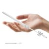 CONGARTENO Stainless Steel Thermometer and Anti-Slip Design Clip Clamp High Reliability Sturdy Thermometer Holder that Will Not Damage the Probe for Laboratory and School Use