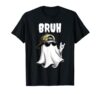 Cool Ghost Wearing Sunglasses Graphic Rock On T-Shirt
