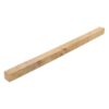 COOLHIYA Wooden Dowel Rods, 12x0.6 Inch Wood Strips Unfinished Square for Bracelet and Bead Making, Wood for Crafting and Carving Projects, for DIY Projects and Museum Restoration