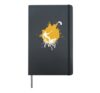 Cool kitesurfing, beautiful water sports kitesurf kite Hardcover Journal, Black