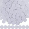 Coopay 1-1/5 inch Plastic Learning Counters Disks Bingo Chip Counting Discs Markers for Math Practice and Poker Chips Game Tokens, 200 Pieces(White)