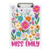 Coovew Custom Acrylic Clipboard with Name for School, Gift for Teachers