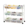 Copernicus Clear STEM Classroom Teachers Students Storage Cart
