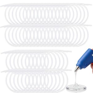 Copkim 100 Pack Clear Hot Glue Stick Rolls, 1.67 ft Long x 0.27 Inches Mini Hot Melt Adhesive Sticks for Most Glue Guns, DIY Crafts, Home Repairs, Art Projects, Office Supplies