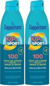 Coppertone SPORT KIDS Sunscreen Continuous Spray SPF 100 (5.5 Ounce) (Packaging may vary) (Pack of 2)