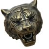 Cord Charm Animal Head Copper Paracord Bead with Antique Metal Look for Lanyards Outdoor Gear Pulls and Projects Copper Bead Animal Head Zipper Pull Tool Lanyard Accessory