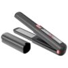 Cordless Hair Straightener and Curler 2 in 1, Mini, Lightweight and Small,USB Rechargeable with 4500mAh Battery, 10s Fast Heating, Portable Ceramic Flat Iron for Travel