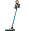 Cordless Stick Vacuum 60Kpa 650W, 70 Min Battery Life, Hurricane Suction, Anti-Tangle Brush, Self-Standing LED Display for Pet Hair, Floors, Stairs & Car