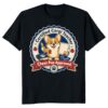 Corgi Teacher Gift T-Shirt Cute Vector Mascot Graphic Tee