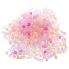CORHAD 500pcs Crystal Glass Beads Set for Jewelry Making with Assorted Shapes and Smooth Surfaces, Glaze Material for Crafting and DIY Friendship Bracelets Random Color