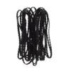 CORHAD Black Braided Pu Leather Cord for Jewelry Making and Bracelets, 5m Sturdy and Easy to Work with Beading String for DIY Crafts and Necklace Thread
