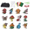 CORNER LACE Fairy Suncatchers Crafts Kit DIY Window Art Set 12 Designs, Stained Glass Window Arts Paper Crafts Kit for Classroom Holiday Birthday Projects Home Activity Party Favor Decors