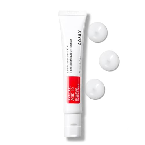 COSRX Azelaic Acid 10 B5 Redness Soothing Cream Gel, Facial Cream for Redness & Blemish Care, Lightweight & Hydrating with Centella & Hyaluronic Acid, Korean Skincare, 1.01 fl oz.