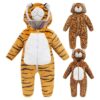 Costumes for Infants Machine Washable Soft Warm Cosy Cartoon Animal Design
