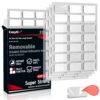 Cosygo Large Mounting Putty No Trace, Museum Double Sided Tape Glue Adhesive Dots Clear Sticky Tack, Non-Toxic Picture Hanging Adhesive, 0.39 x 0.78 in (252 Pcs)