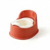 CoudarTitie Children Toilet Potty Chair Infant Training Seat Detachable Bowl Stable Base Ergonomic Backrest Suitable for, Red