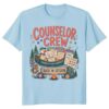 Counselor Crew Back in Session School Support Staff Canoe Notes T-Shirt