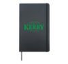 County Kerry Ireland Green Print Hardcover Journal, Black