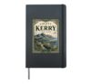 County Kerry Ireland Seaside Road Hardcover Journal, Black