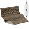 Cozzyhug Large Weighted Heating Pad with FIRfusion NEO Technology,20"×24" Targeted Relief for Back,Core,Legs or Shoulders,Far Infrared & Negative Ion Therapy,2.8 lb Weighted,4 Heat Settings,Auto-Off