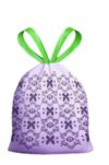 CQQHSDOEH 4-gallon lavender-scented garbage bags,100 pieces