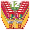 Cra-Z-Art Colored Pencils Bulk Pack, 12 Count (Pack of 12), 144 Total Pencils, Pre-Sharpened Non-Toxic Colored Pencils for Kids, Classroom & School
