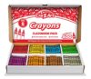 Cra-Z-Art Crayon Bulk Class Pack 400ct 8 Assorted Colors, Back To School Supply List Essential, Bulk Pack for School Supply Rooms and In Class For Teachers