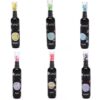 Crackles 6 Pcs/Set Highlighters Marker Pens Stationery Cute Space Theme Bottle Shaped Markers for Kids Girls Boys