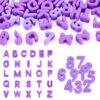 Craftdady Large Letter Beads A-Z Large Hole Number Alphabet Bead for Crafts