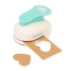 Craftelier - Heart Punch 2" (5 cm) Diameter, Lever Punch for Paper and Cardstock, Ideal for Scrapbooking and Crafts, Size 4.33 x 3.14 x 2.75 Inches