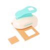 Craftelier - Square Punch 2" (5 cm) Diameter, Lever Punch for Paper and Cardstock, Ideal for Scrapbooking and Crafts, Size 4.33 x 3.14 x 2.75 Inches
