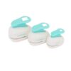 Craftelier - Square Punches Set of 3 with Laver, Diameters 3/8”, 5/8” and 1”, Suitable for Paper and Cardstock, Ideal for Crafts, Card Making and Scrapbooking