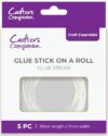 Crafter's Companion 7mm Glue Stick On a Roll - Pack of 5-90cm Length Each