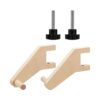 Craft Paper Roll Holder 1-Pair – Tabletop Easel Craft Supplies Kids Art for