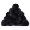 Craft Pom Pom Balls,Large Black Poms Costume Accessory, Pom pom Balls for Arts and DIY Creative Crafts Decorations,Black,3 Inches,20 Pieces.
