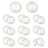 CRAFTYMELODY 10Pcs Iron Yes No Decision Coin Platinum Challenge Coin Decision Maker Flip Token Portable Double Sided Making Flipping for Man Women Party Game Holiday School Office Gift