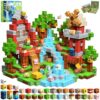 CraftyNest Magnetic Blocks, 200PCS Building Cubes, Boys Kids Gifts Toys