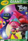 CRAYOLA 18 Page Giant Coloring Pages - Trolls World Tour