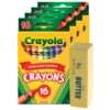 Crayola Assorted Color Crayons 16 Count (Pack of 4) – Crayola Crayons for Kids – Art Supplies – Travel Toys for Coloring Books with Squishy
