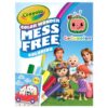 Crayola Cocomelon Color Wonder Coloring Set, Cocomelon Coloring Pages, Mess Free Coloring for Toddlers, Travel Activity, Gift for Kids